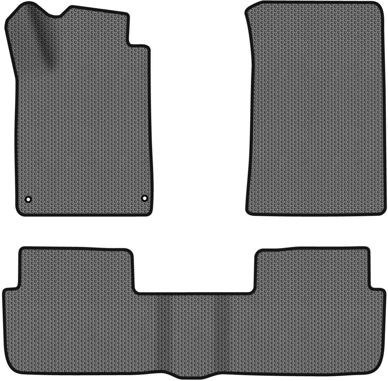 EVA коврики в салон авто EVAtech для 407 AT Peugeot 2004-2010 1 поколение Combi EU PT11241ZD3CP2SGB