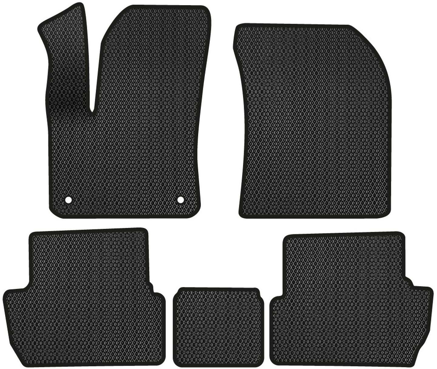 EVA коврики в салон авто EVAtech для 3008 GT PACK (flat floor) Peugeot 2016 2 поколение SUV EU (PT11438C5AV2RBB)