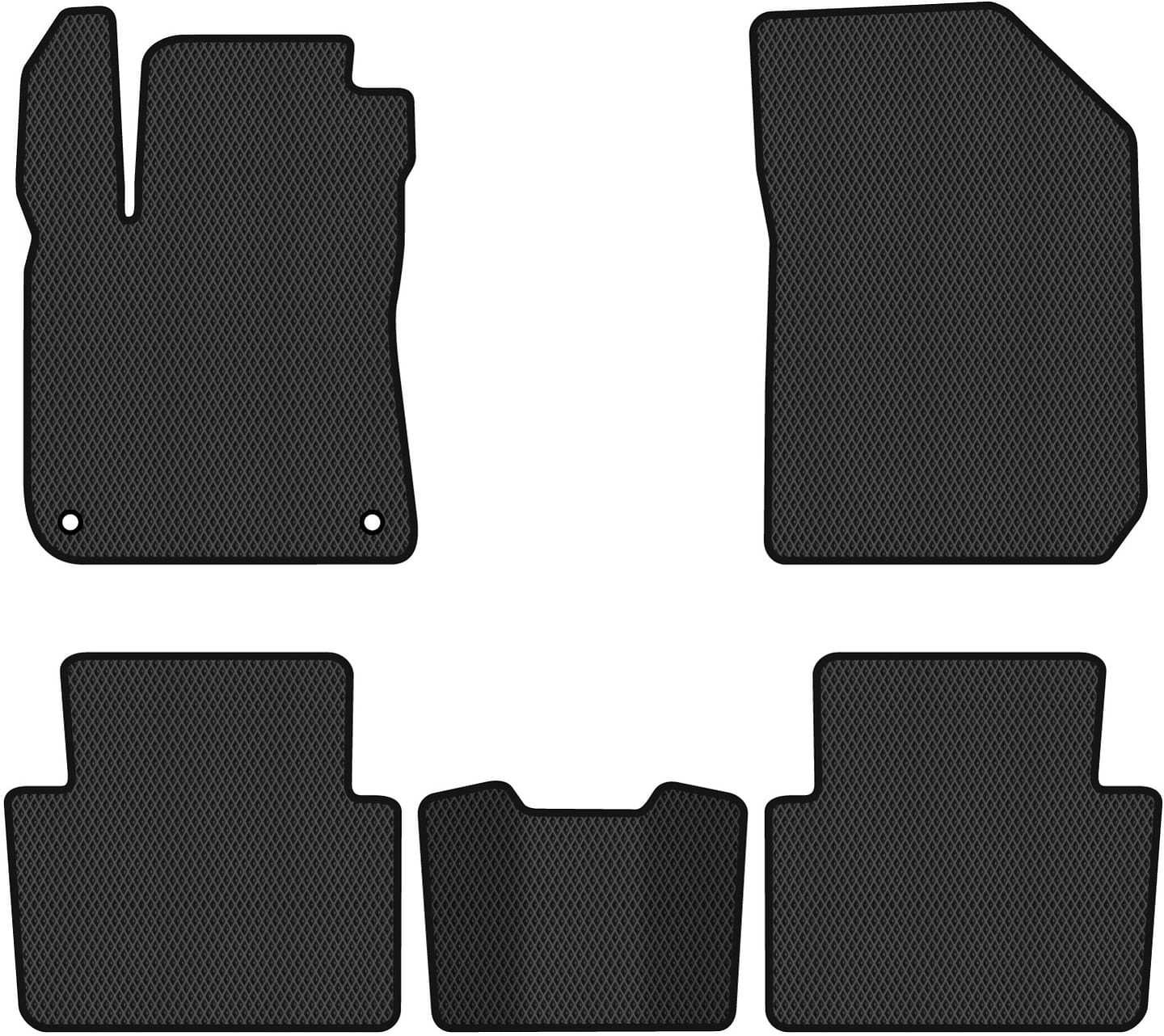 EVA коврики в салон авто EVAtech для 308 Peugeot 2014-2021 2 поколение Combi EU (PT12172CV5AV2RBB)