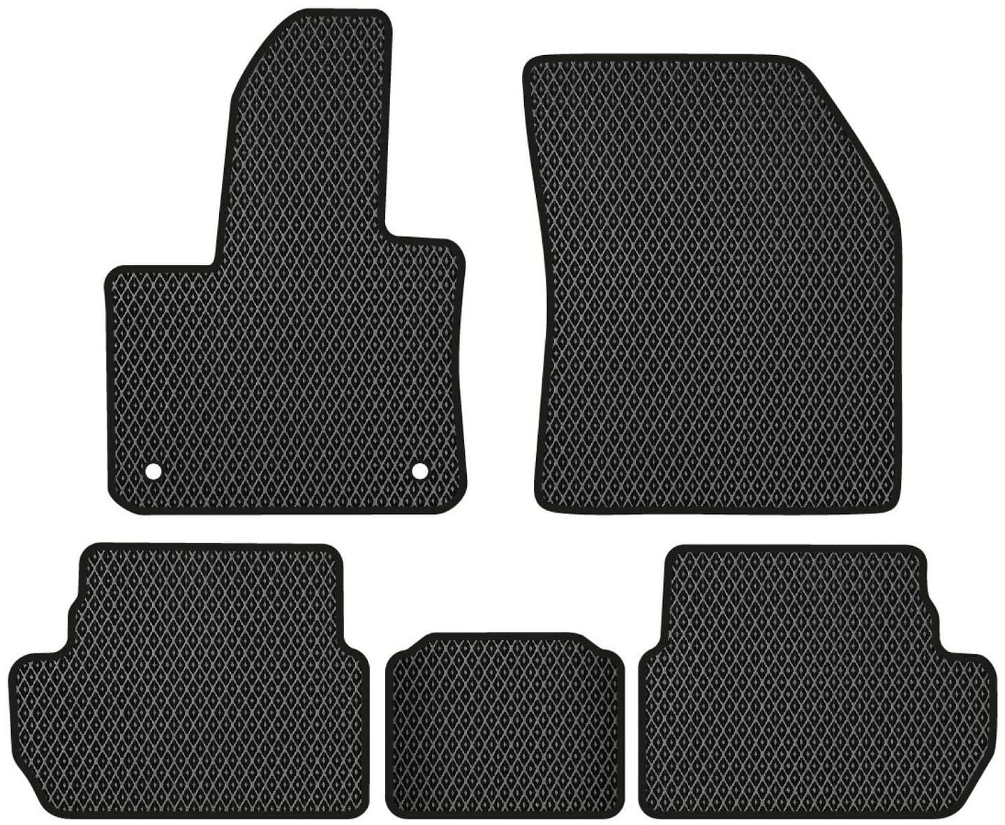 EVA коврики в салон авто EVAtech для 3008 (flat floor) Peugeot 2016 2 поколение SUV EU (PT12350CBP5AV2RBB)