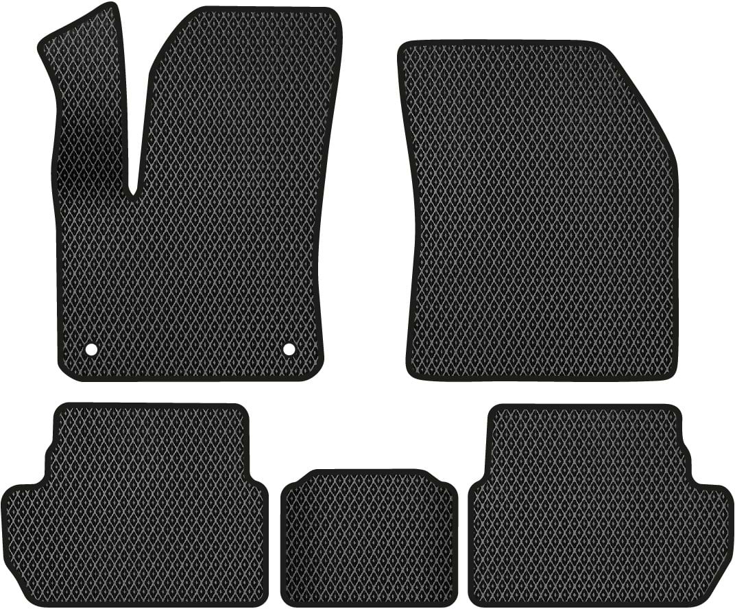 EVA коврики в салон авто EVAtech для 3008 (flat floor) Peugeot 2016 2 поколение SUV EU (PT12350CV5AV2RBB)