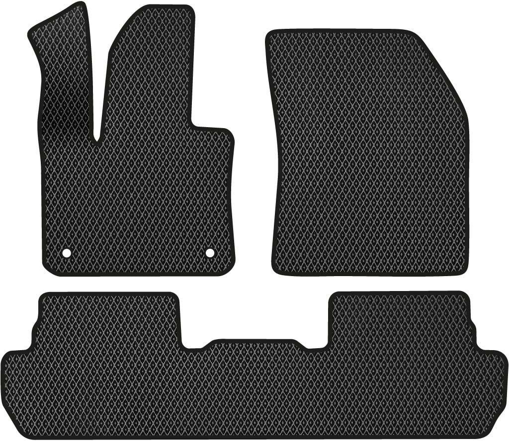 EVA коврики в салон авто EVAtech для 3008 (flat floor) Peugeot 2016 2 поколение SUV EU (PT12350ZL3AV2RBB)