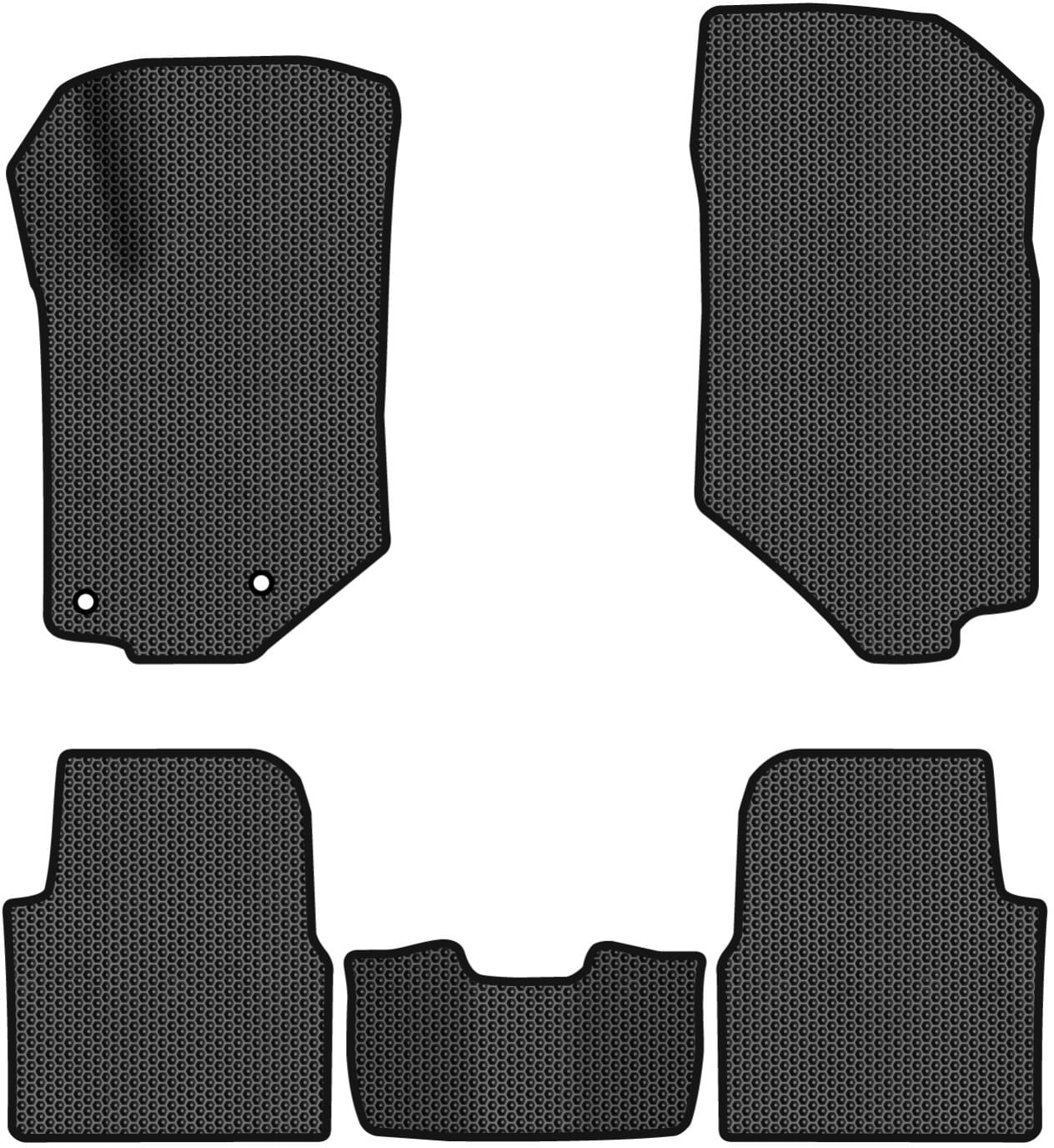 EVA коврики в салон авто EVAtech для 2008 Peugeot 2019 2 поколение SUV EU (PT12767CE5AV2SBB)