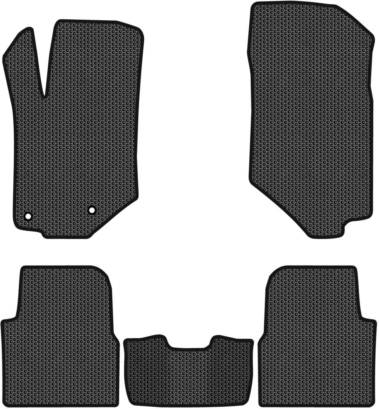 EVA коврики в салон авто EVAtech для 2008 Peugeot 2019 2 поколение SUV EU (PT12767CV5AV2SBB)