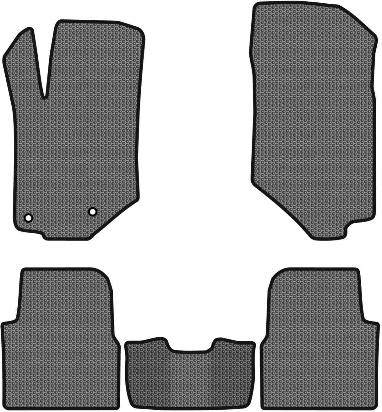 EVA коврики в салон авто EVAtech для 2008 Peugeot 2019 2 поколение SUV EU (PT12767CV5AV2SGB)