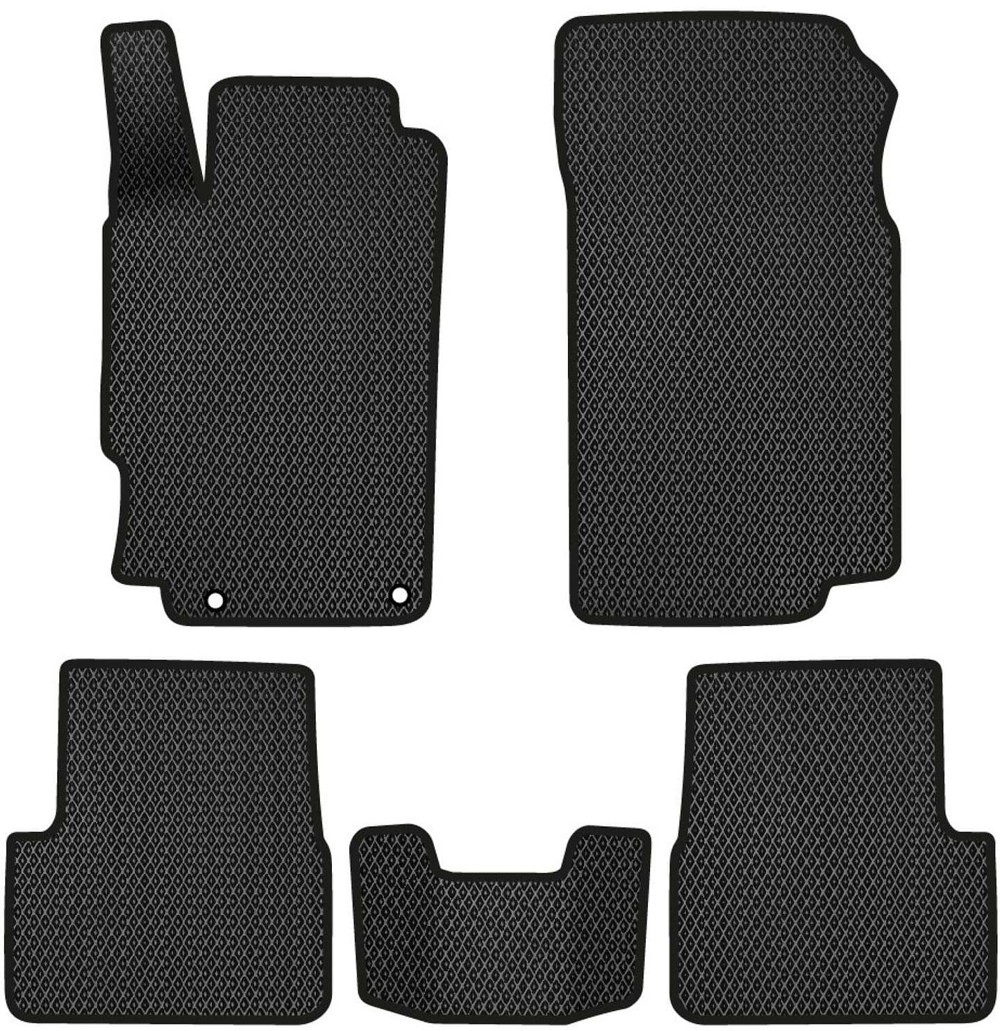 EVA коврики в салон авто EVAtech для 406 Peugeot 1995-2004 1 поколение Sedan EU (PT12953C5AV2RBB)