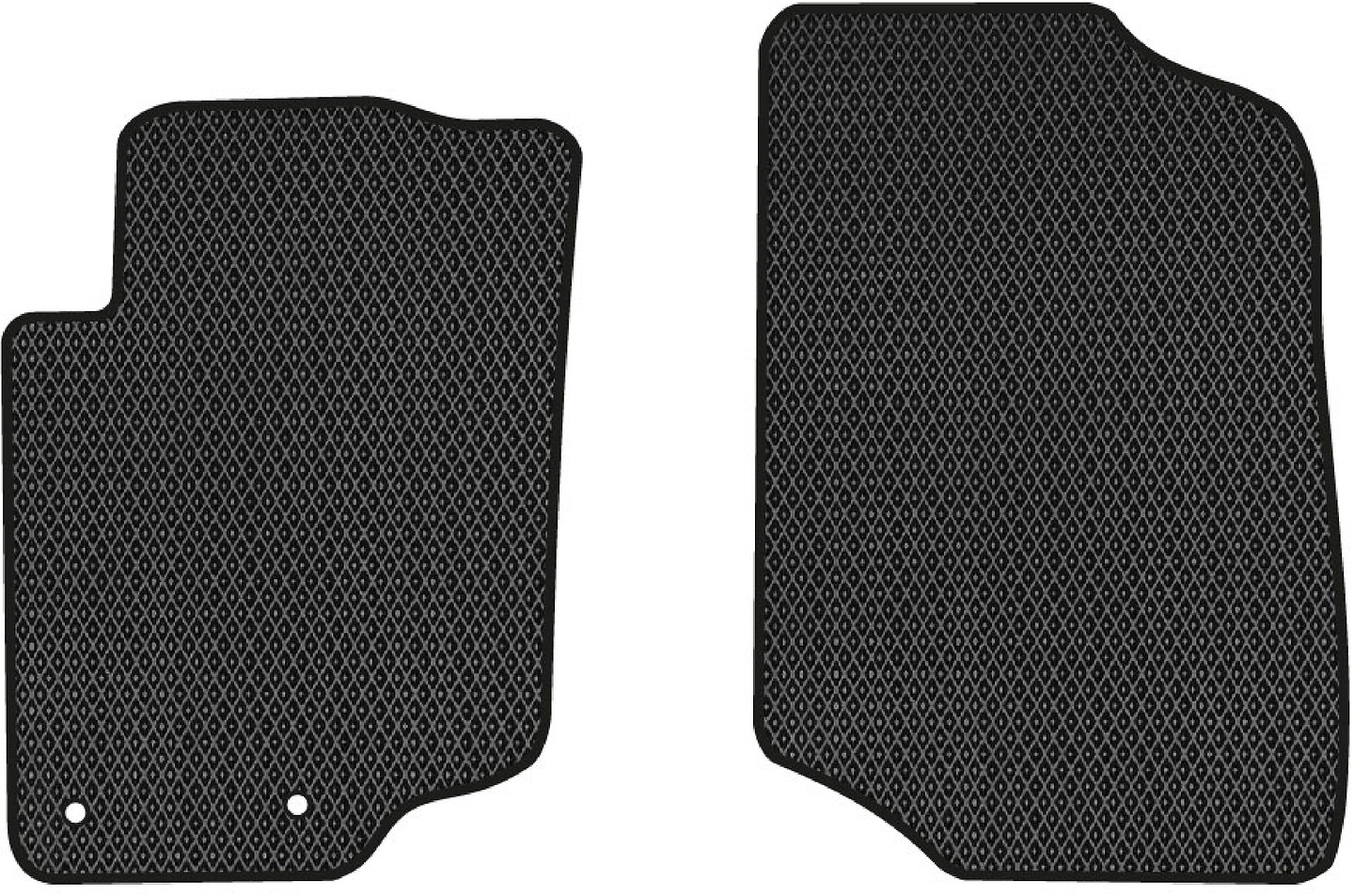 EVA килимки в салон авто передні EVAtech для 207 Peugeot 2006-2012 1 покоління Htb EU (PT1708AG2CP2RBB)