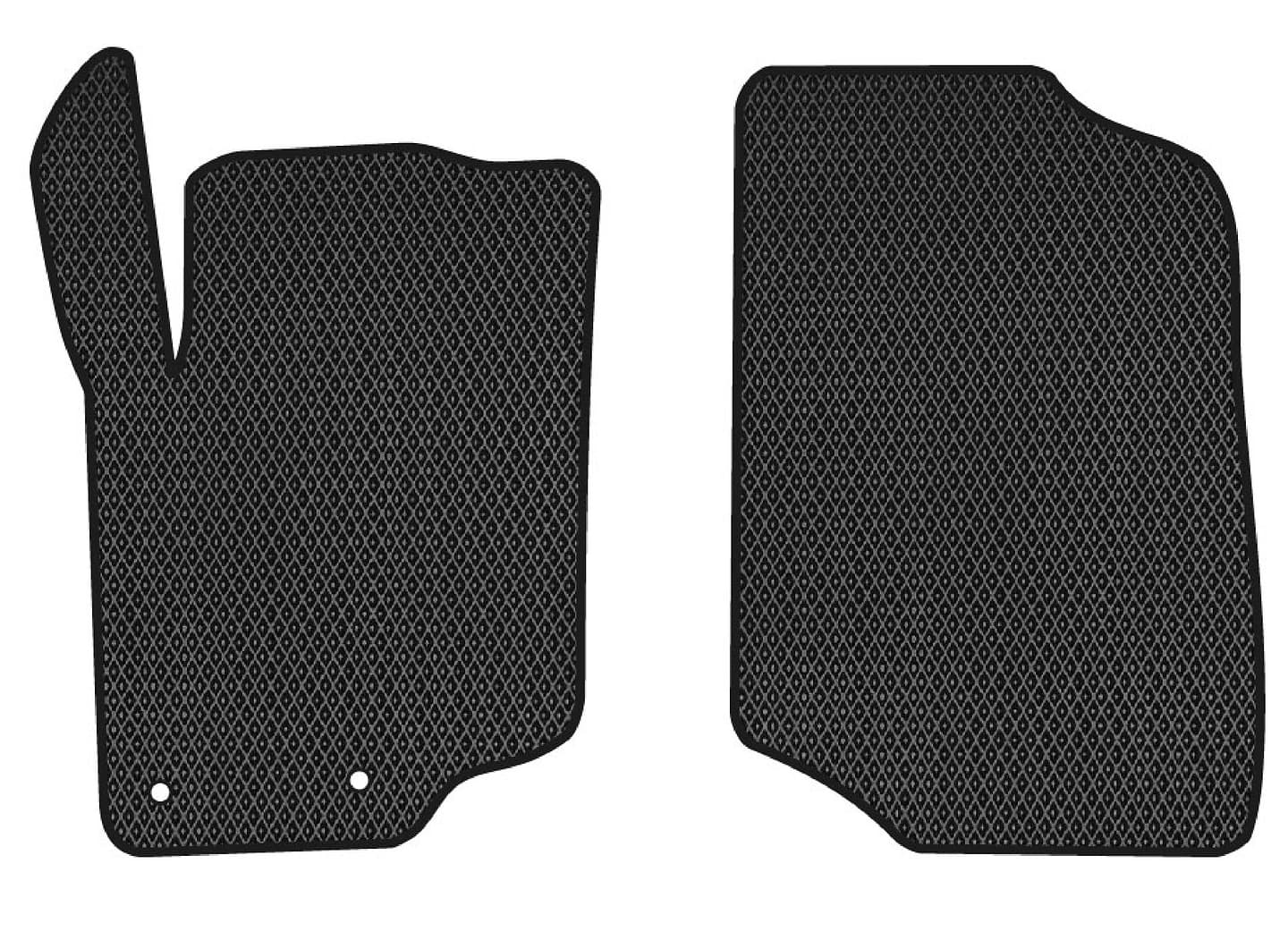 EVA килимки в салон авто передні EVAtech для 207 Peugeot 2006-2012 1 покоління Htb EU (PT1708AV2CP2RBB)