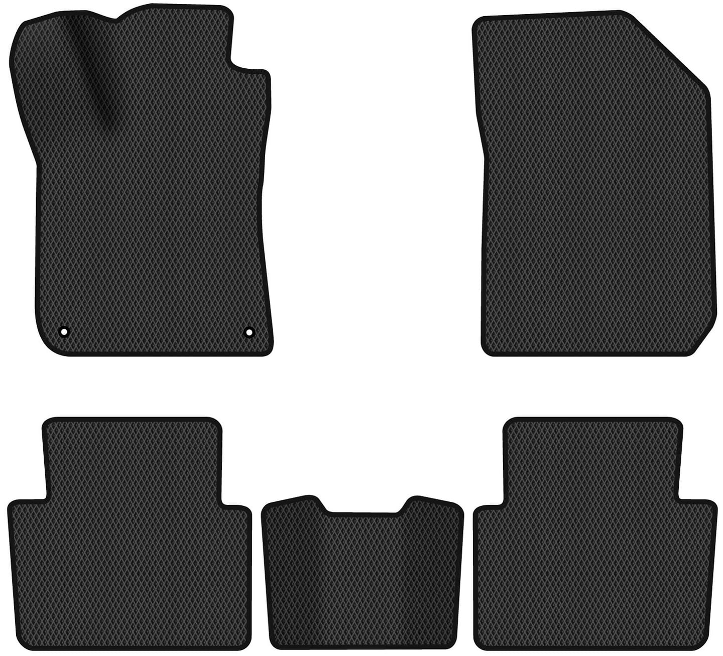 EVA коврики в салон авто EVAtech для 308 Peugeot 2014-2021 2 поколение Combi EU (PT1825CE5CP2RBB)