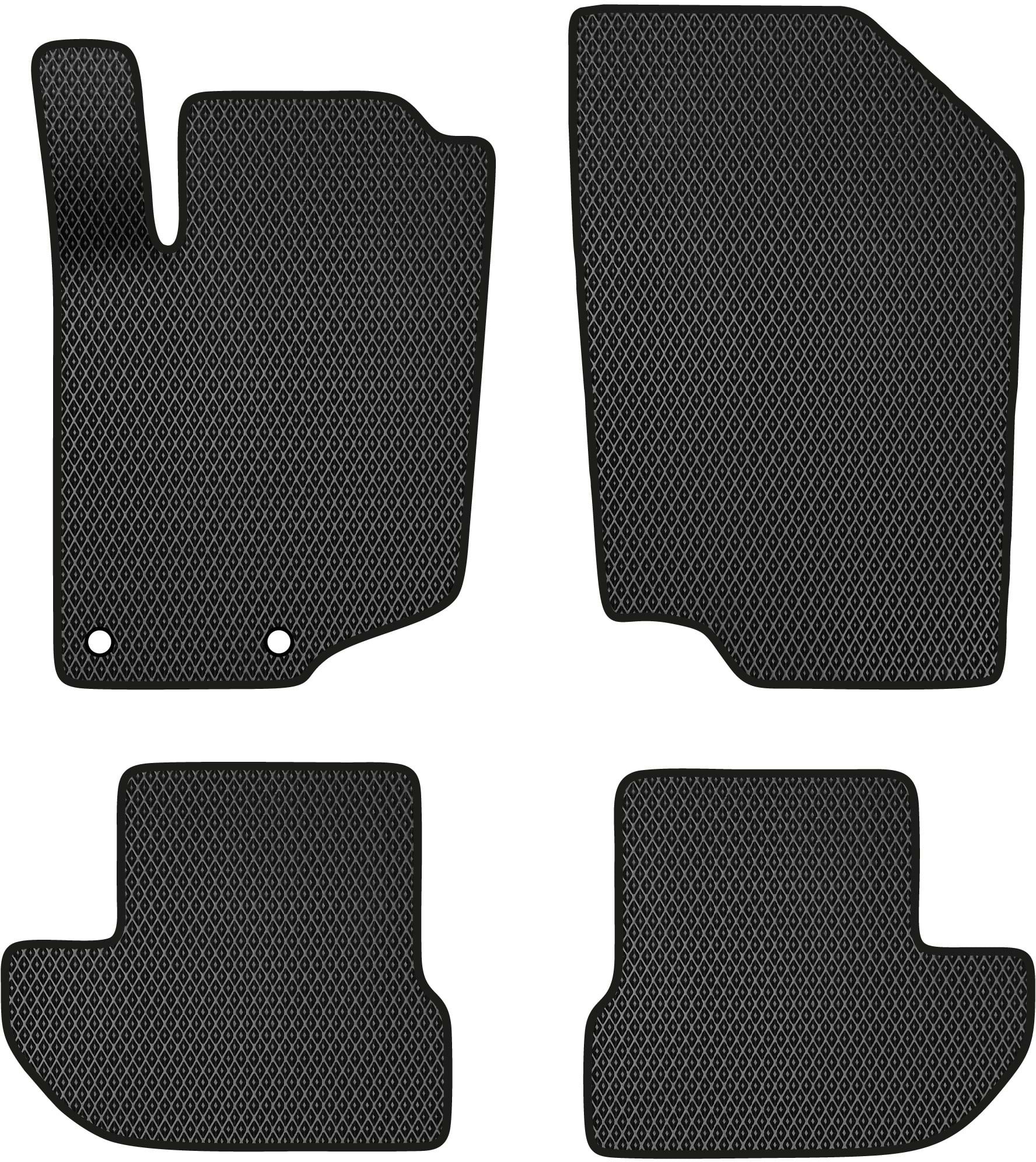 EVA коврики в салон авто EVAtech для 207 CC Peugeot 2006-2012 1 поколение Coupe EU (PT23714PV4AV2RBB)