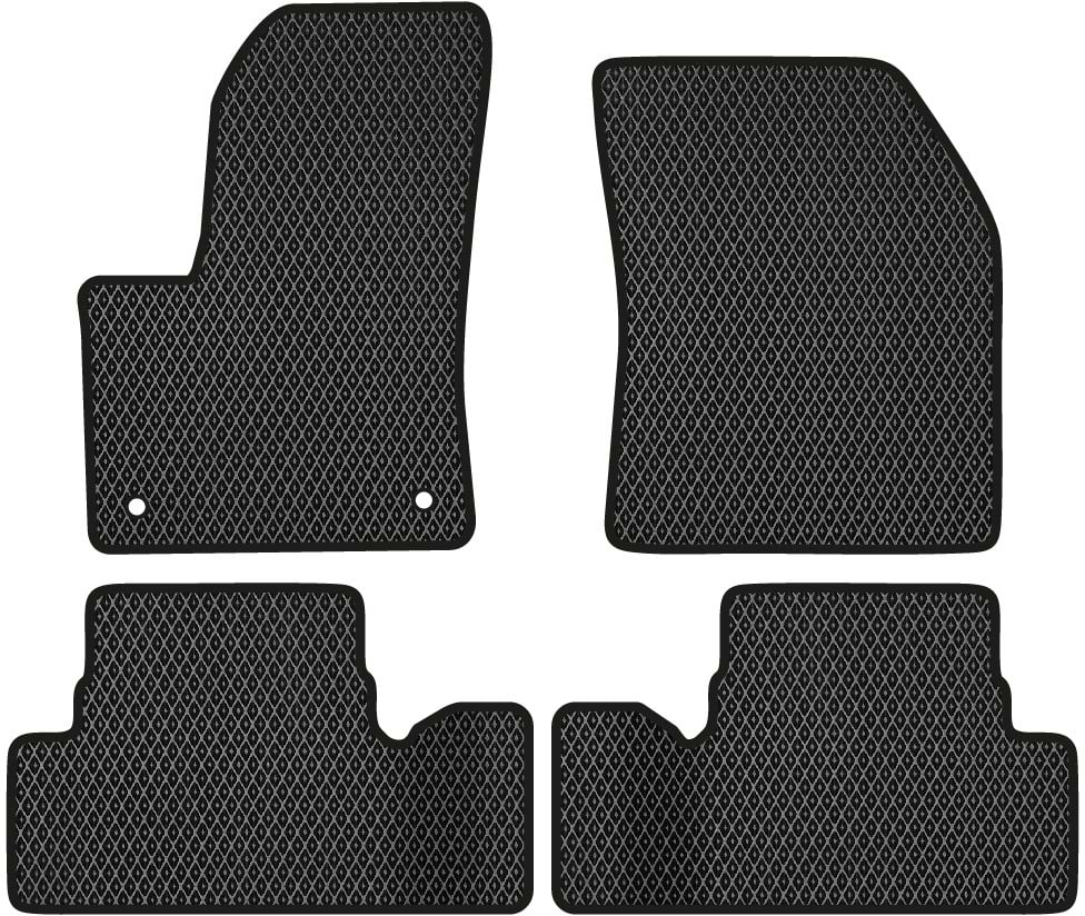 EVA коврики в салон авто EVAtech для 3008 Peugeot 2016 2 поколение SUV EU (PT23868PGC4AV2RBB)