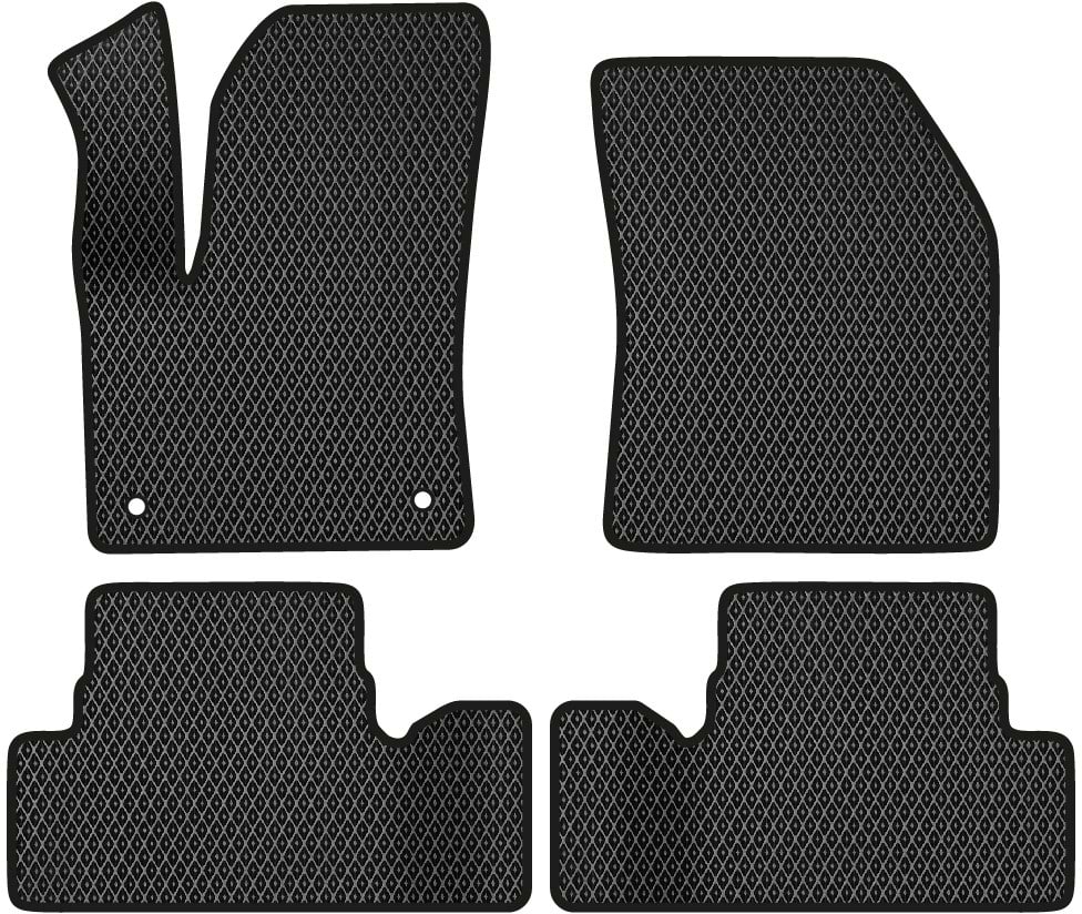 EVA коврики в салон авто EVAtech для 3008 Peugeot 2016 2 поколение SUV EU (PT23868PVC4AV2RBB)