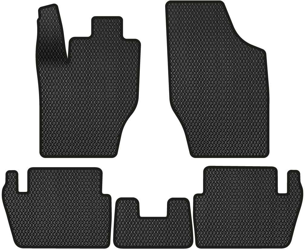 EVA коврики в салон авто EVAtech для 307 MT Peugeot 2001-2008 1 поколение Htb EU (PT3274CV5RBB)