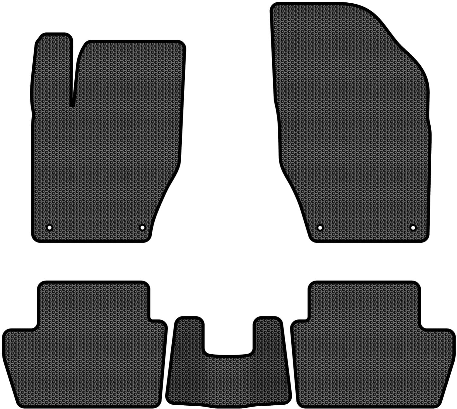EVA коврики в салон авто EVAtech для 308 5-doors AT Peugeot 2007-2013 1 поколение Htb EU (PT3294CV5CP4SBB)