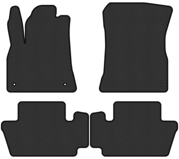 EVA коврики в салон авто EVAtech для 3008 Hybrid Peugeot 2009-2016 1 поколение SUV EU (PT32971PC4CP2RBB)