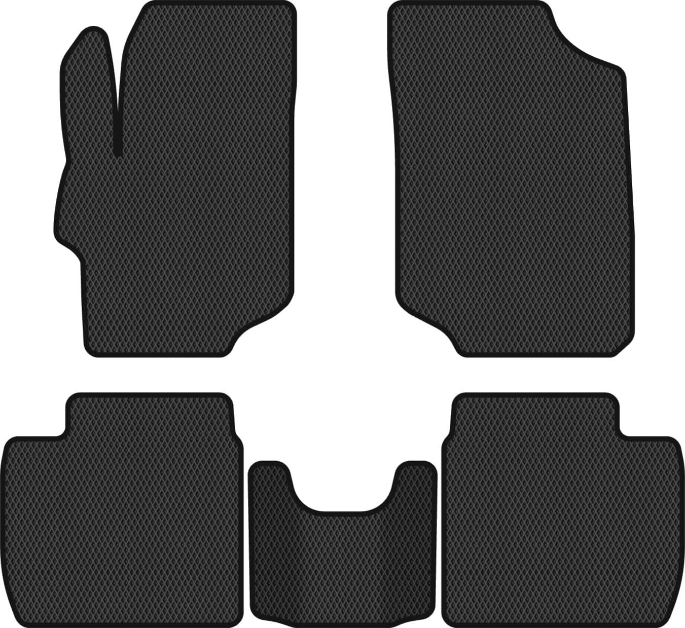 EVA коврики в салон авто EVAtech для 301 Peugeot 2012 1 поколение Sedan EU (PT3329CV5RBB)