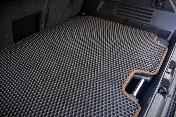 Фото - Коврик из экокожи в багажник авто EVAtech ECO для 3008 Peugeot 2009-2016 1 поколение SUV EU PT3340B1BBB