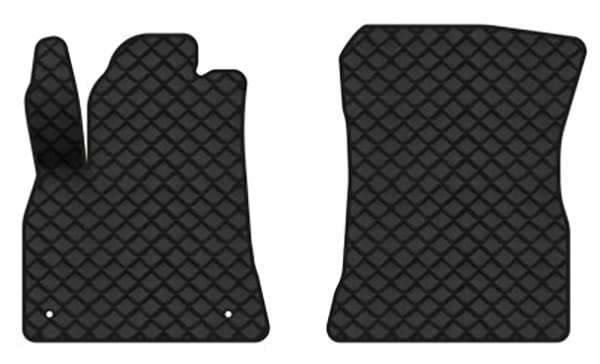 Килимки з екошкіри в салон авто передні EVAtech ECO для 3008 Peugeot 2009-2016 1 покоління SUV EU PT3340A2CP2BBB