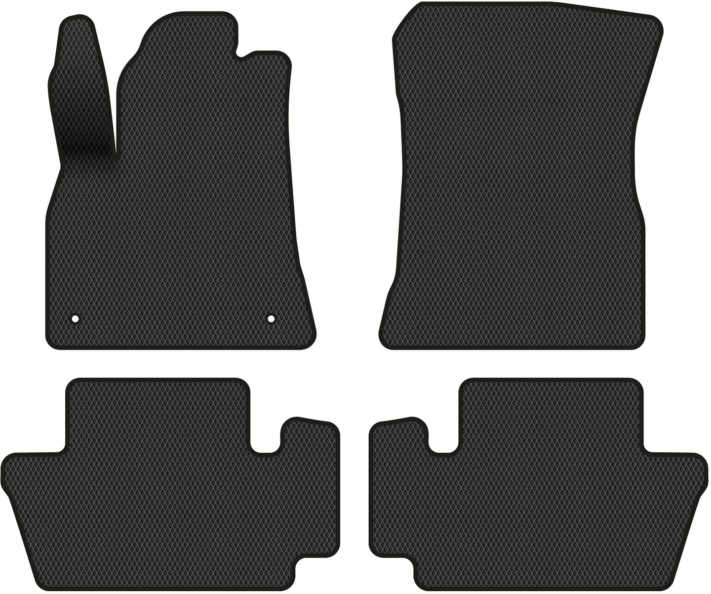 EVA коврики в салон авто EVAtech для 3008 Peugeot 2009-2016 1 поколение SUV EU (PT3340PC4CP2RBB)