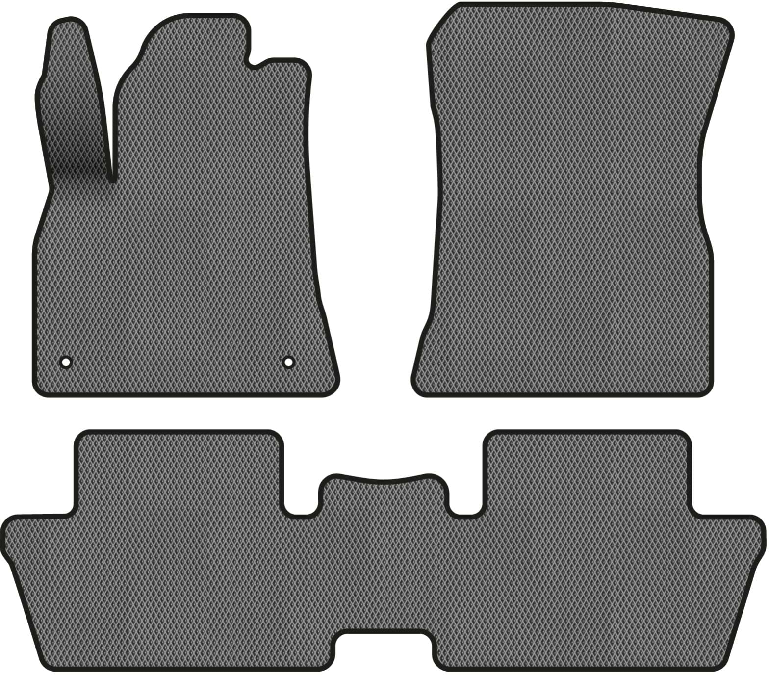 EVA коврики в салон авто EVAtech для 3008 Peugeot 2009-2016 1 поколение SUV EU (PT3340Z3CP2RGB)