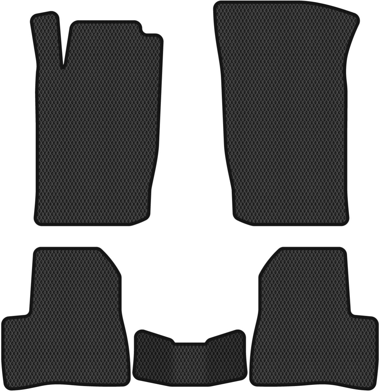 EVA коврики в салон авто EVAtech для 206 3-doors AT Peugeot 1998-2012 1 поколение Htb EU (PT3373C5RBB)