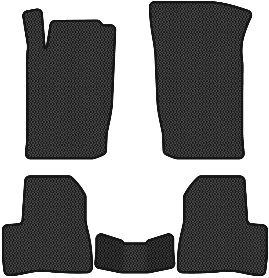 EVA коврики в салон авто EVAtech для 206 MT Peugeot 2001-2012 1 поколение Combi EU (PT3376C5RBB)