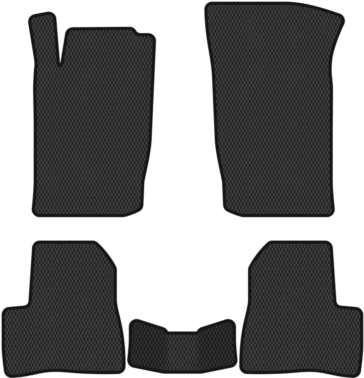 EVA коврики в салон авто EVAtech для 206 5-doors MT Peugeot 1998-2012 1 поколение Htb EU (PT3378C5RBB)