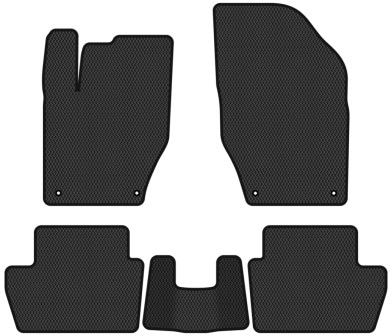 EVA коврики в салон авто EVAtech для 308 5-doors MT Peugeot 2007-2013 1 поколение Htb EU (PT33954CV5RBB)