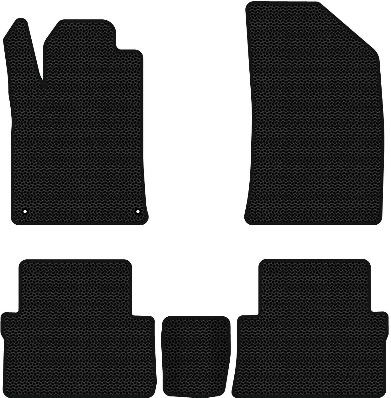 EVA коврики в салон авто EVAtech для 508 Peugeot 2010-2018 1 поколение Combi EU PT3705CV5CP2KBB