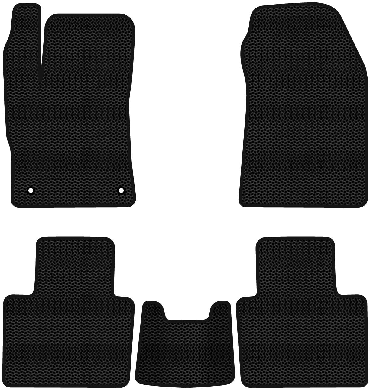 EVA коврики в салон авто EVAtech для 408 (P54) Peugeot 2022 3 поколение Liftback EU PT43763C5AV2KBB