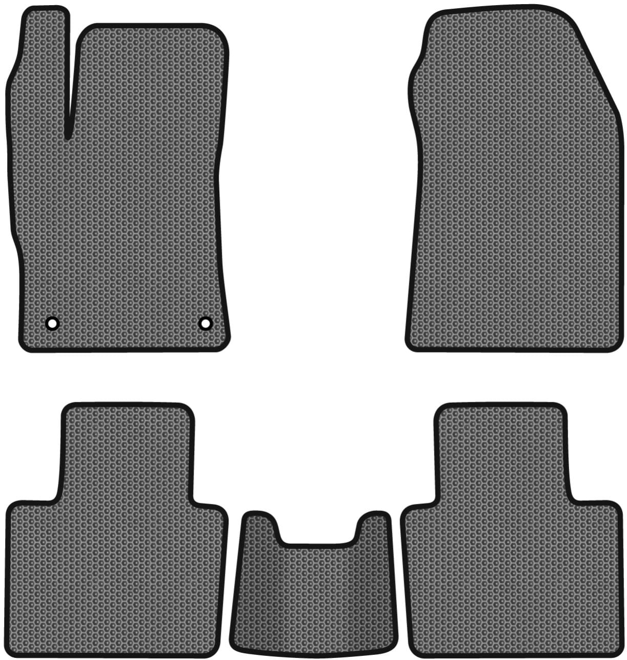 EVA коврики в салон авто EVAtech для 408 (P54) Peugeot 2022 3 поколение Liftback EU PT43763C5AV2SGB