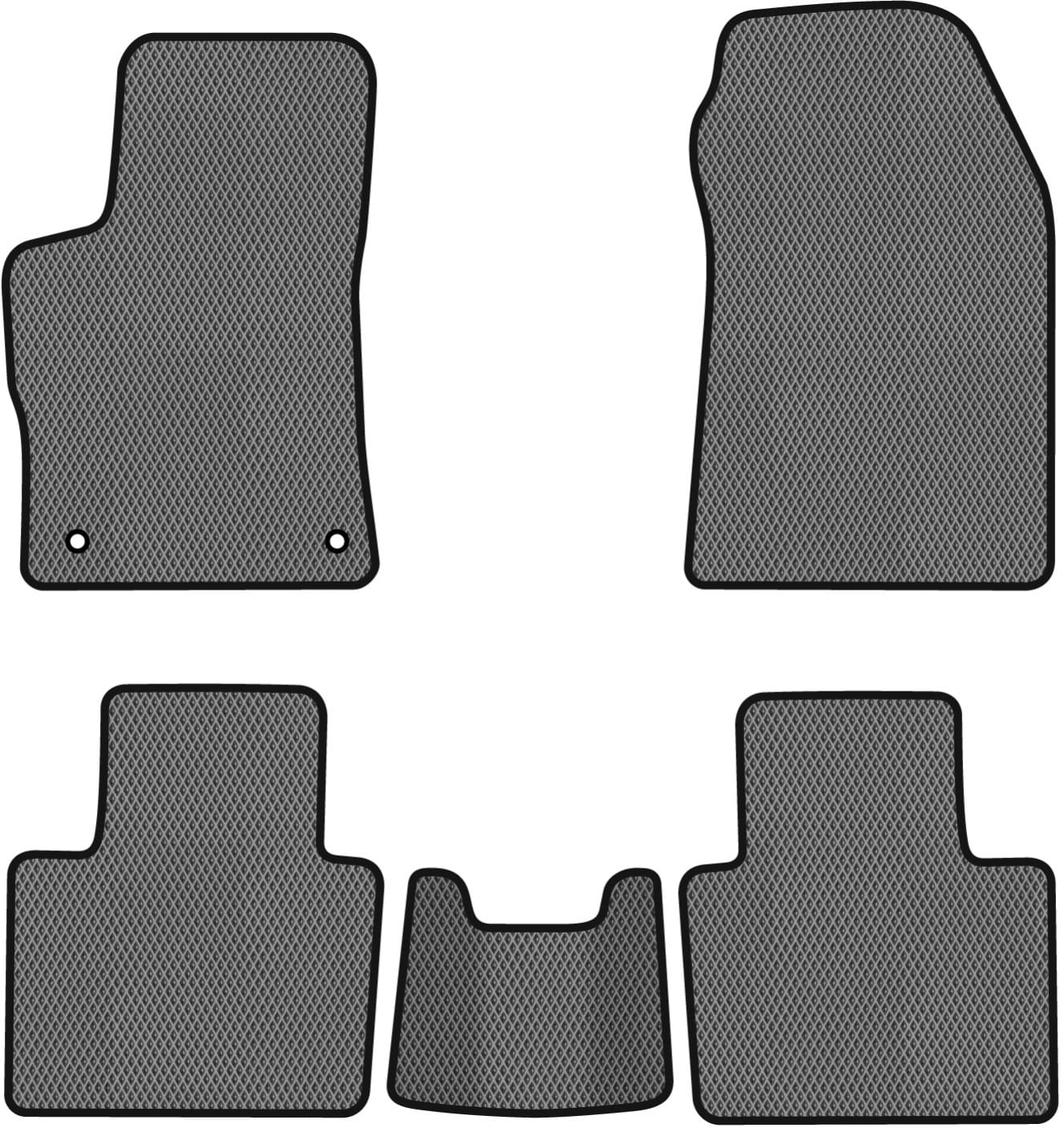 EVA килимки в салон авто EVAtech для 408 (P54) Peugeot 2022 3 покоління Liftback EU PT43763CB5AV2RGB