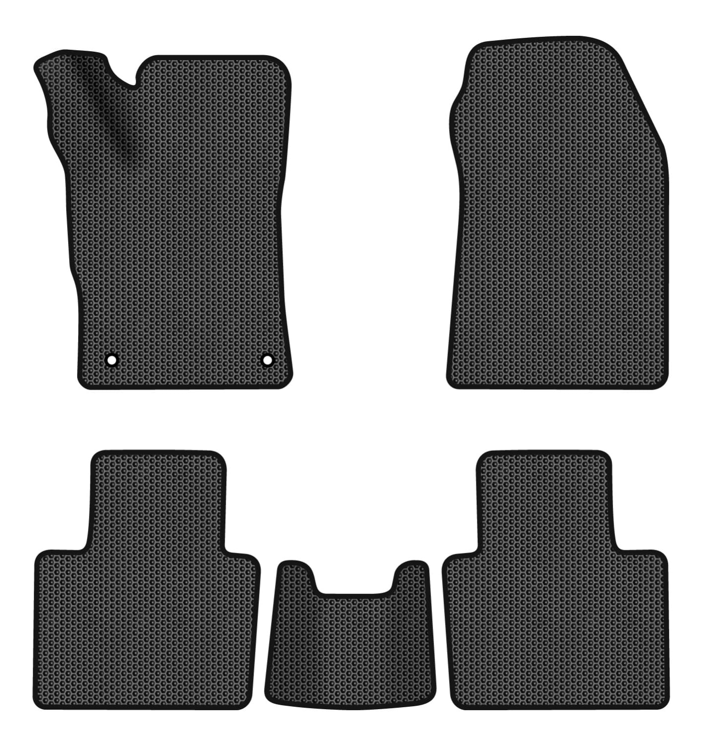 EVA коврики в салон авто EVAtech для 408 (P54) Peugeot 2022 3 поколение Liftback EU PT43763CD5AV2SBB