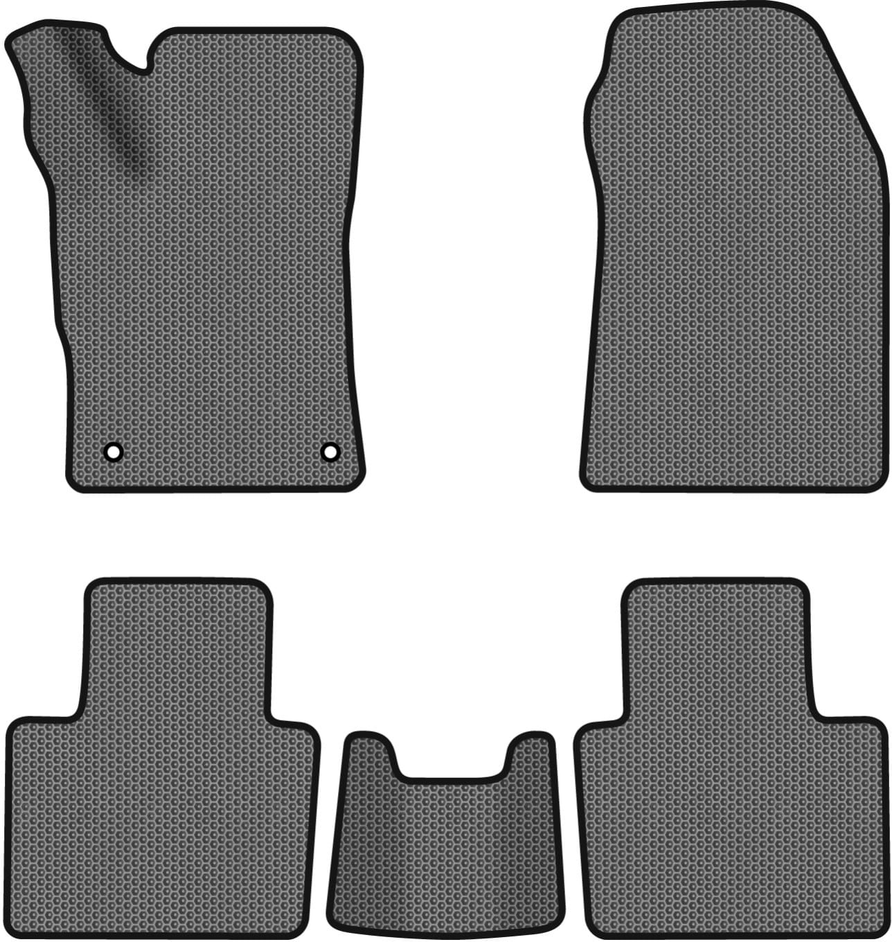 EVA коврики в салон авто EVAtech для 408 (P54) Peugeot 2022 3 поколение Liftback EU PT43763CD5AV2SGB