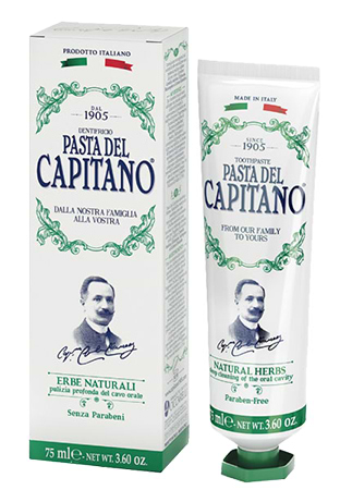 Фото - Зубна паста Pasta Del Capitano Natural Herbs 75 мл (PTPNH75)