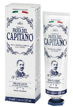 Зубна паста Pasta Del Capitano Whitening 75 мл (PTPW75) - Фото 1