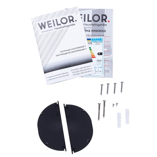 Фото - Витяжка вбудована Weilor PTS 9265 BL 1300 LED Strip