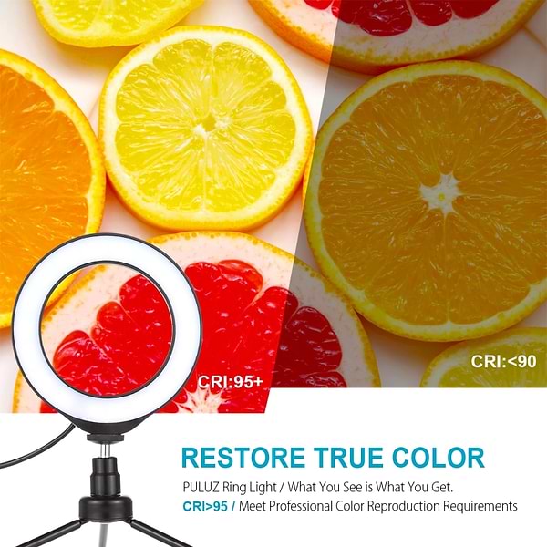 Фото - Набір для блогера Puluz USB LED Lamp PU378 6.2'' (PU378)