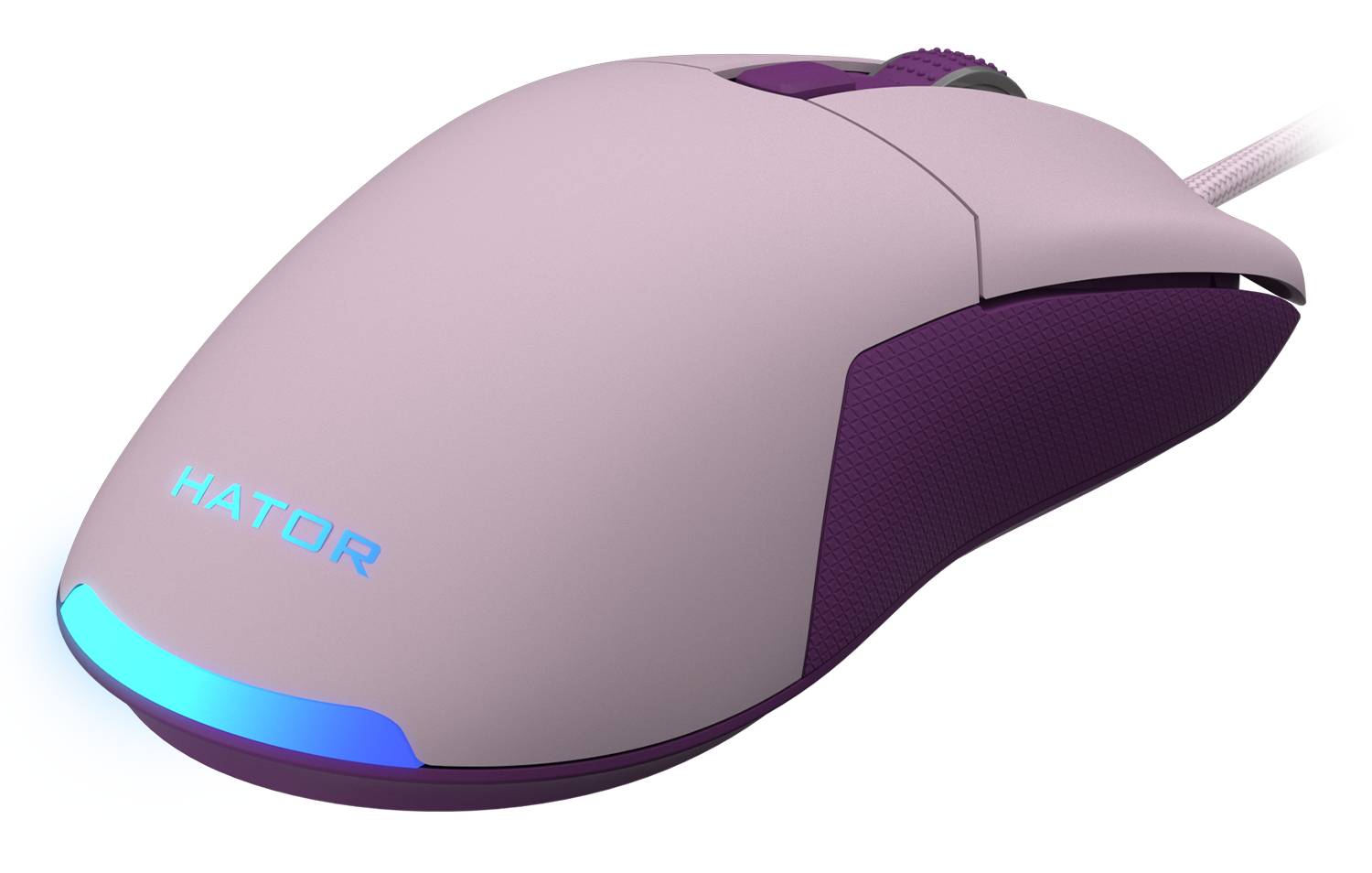 Фото - Мышь проводная игровая Hator Pulsar 2 Lilac (HTM-514)