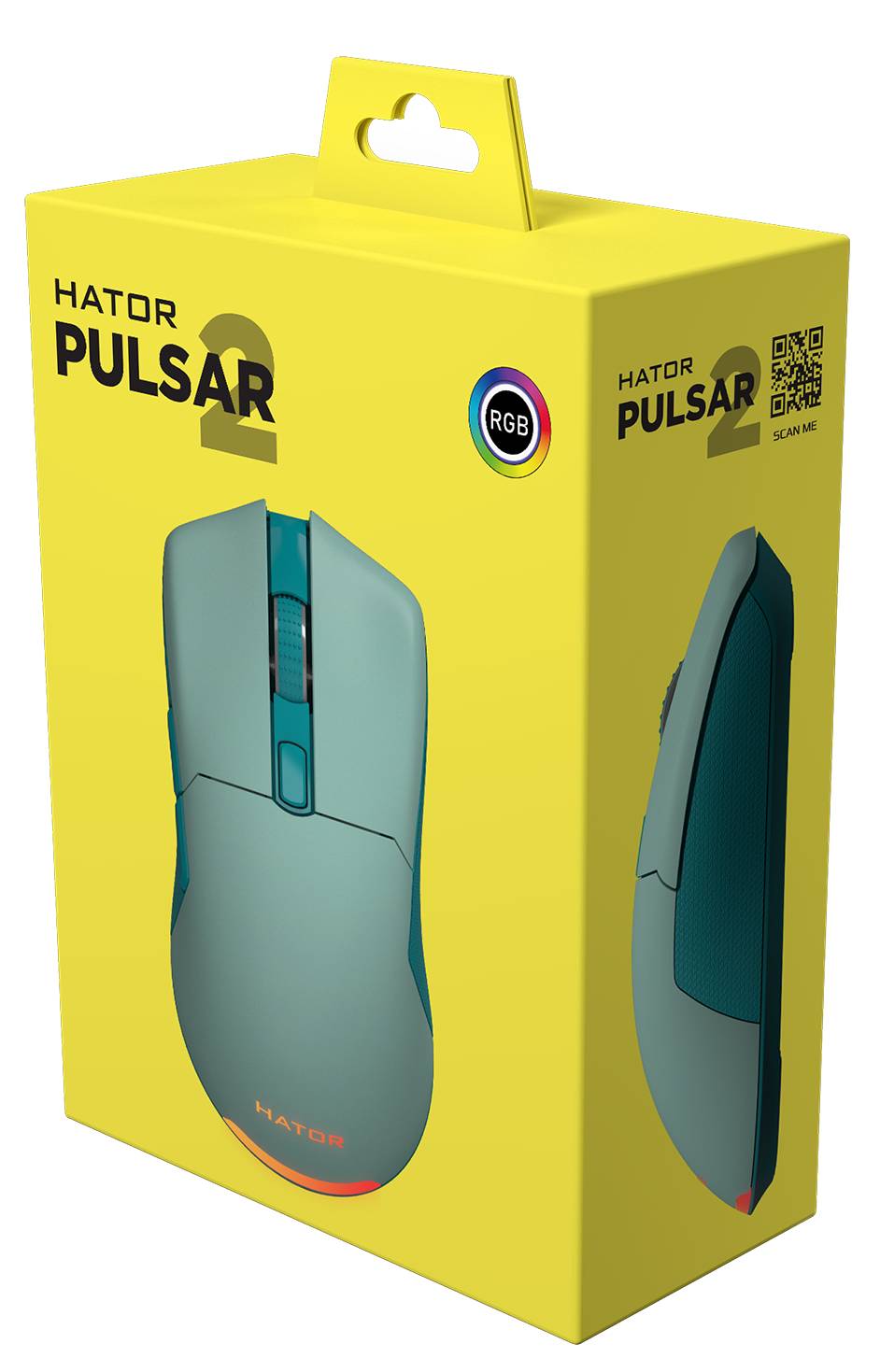 Фото - Миша дротова ігрова Hator Pulsar 2 Mint (HTM-513)