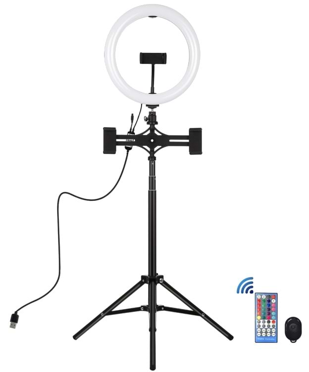 Набір для блогера Puluz PKT3055B 10.2 + Штатив 1.65 м - Фото 1