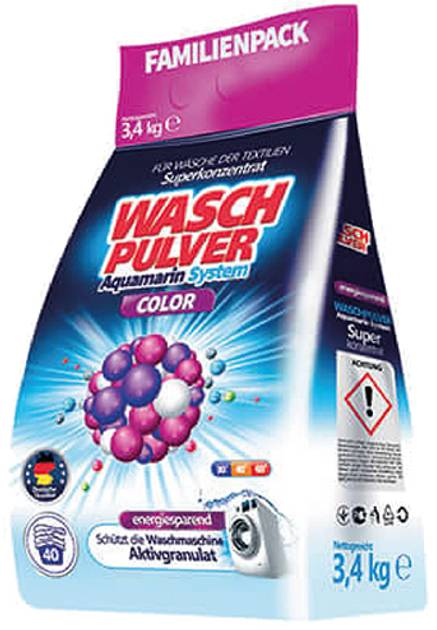 Пральний порошок Wasch Pulver PULVER COLOR 3,4 кг (4260418935455)