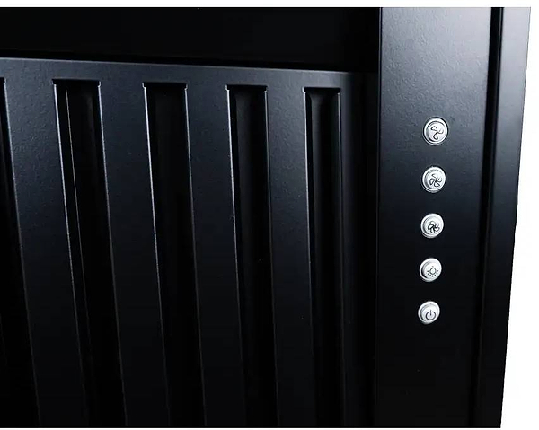 Фото - Витяжка вбудована Ventolux PUNTO 52 BK (1200) ST MM BF