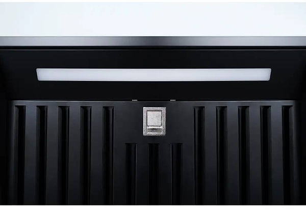Фото - Витяжка вбудована Ventolux PUNTO 52 BK (1200) ST MM BF