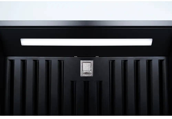 Фото - Витяжка вбудована Ventolux PUNTO 52 BK (1200) ST MM BF