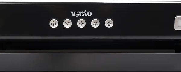 Фото - Витяжка вбудована Ventolux PUNTO 52 BKG (1200) ST