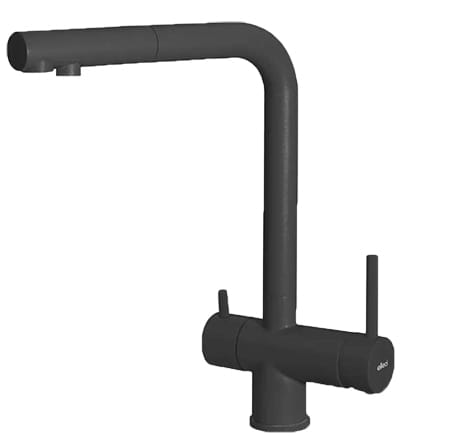 Фото - Кухонний змішувач Elleci Tourmaline Plus Pure nero 40 Фото - Кухонний змішувач Elleci Tourmaline Plus Pure nero 40