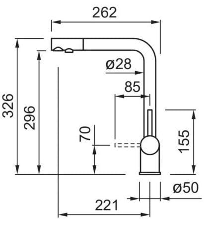Фото - Кухонний змішувач Elleci Tourmaline Plus Pure nero 40
