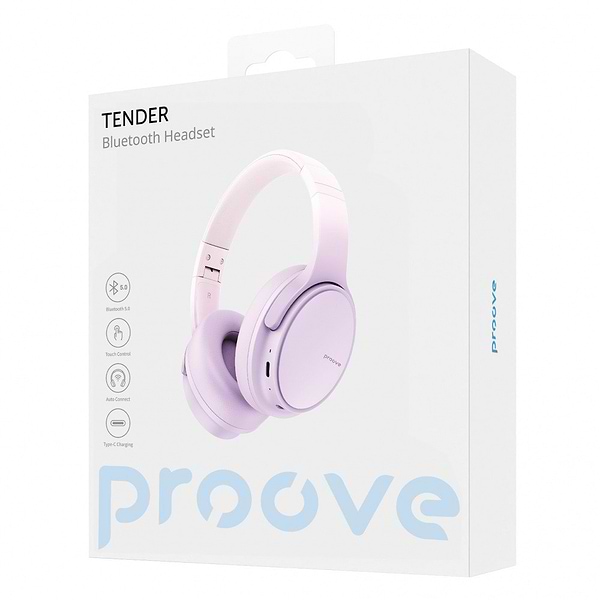 Фото - Навушники накладні бездротові Proove Tender Purple (488600011)