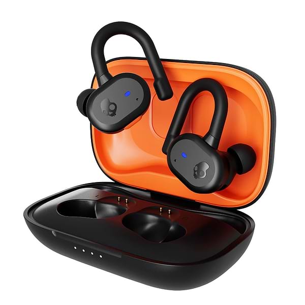 Фото - Навушники вкладиші бездротові TWS Skullcandy TW Push Active True Black/Orange (S2BPW-P740)